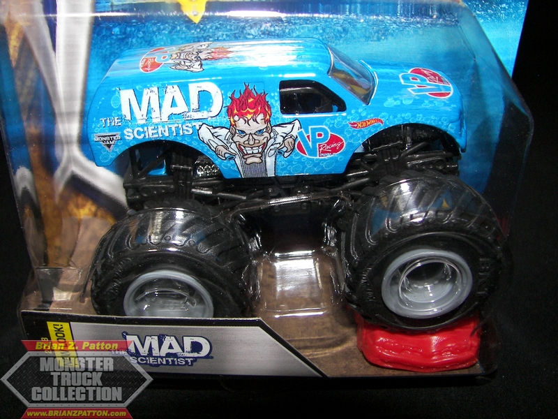 mad scientist monster truck toy