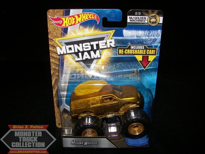 hot wheels monster jam golden machines