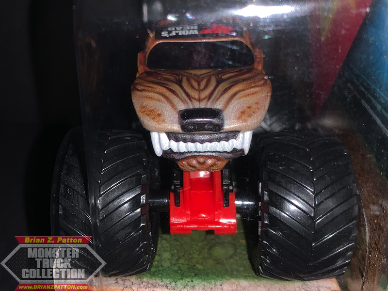 wolf's head monster truck toy