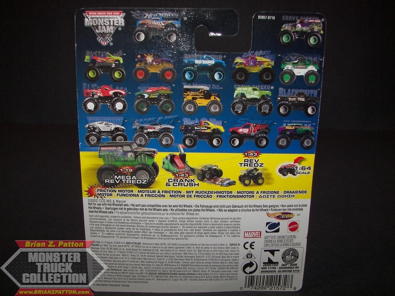 2004 Hot Wheels Monster Jam - Brian Z. Patton