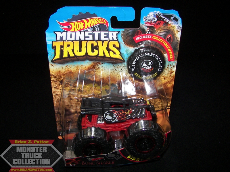 Hot Wheels 2019 Monster Trucks Bone Shaker 12/50 Connect and Crash