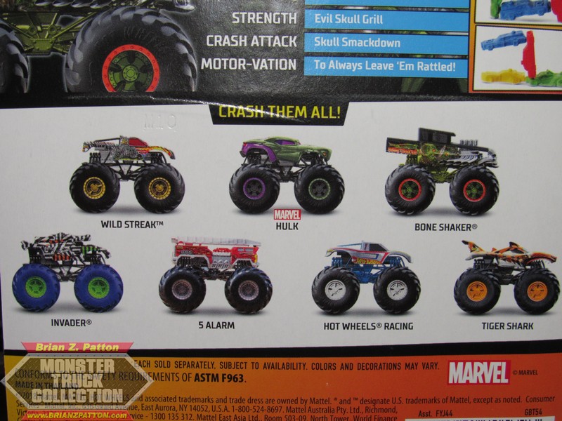 2019 Hot Wheels Monster Trucks - Brian Z. Patton